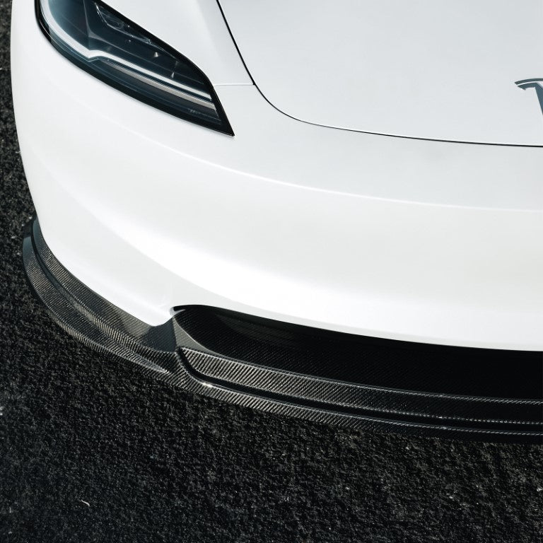 Suvneer Motorsports - Carbon Fiber Front Lip - Tesla Model 3