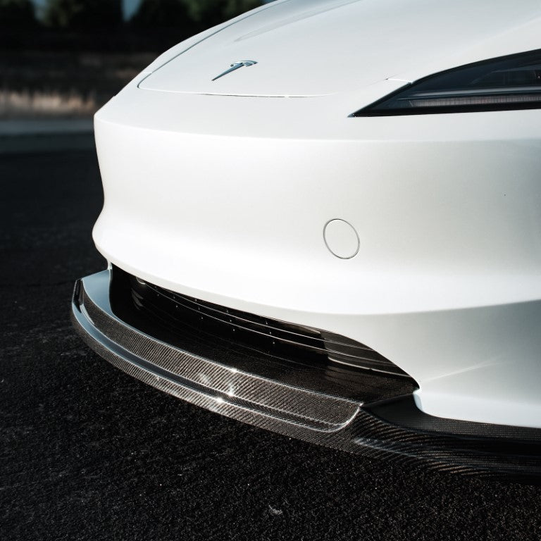 Suvneer Motorsports - Carbon Fiber Front Lip - Tesla Model 3
