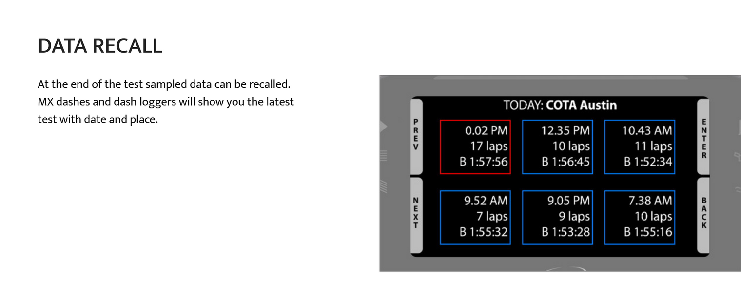 AIM - MXT 1.3 TFT Dash Logger (10.0")
