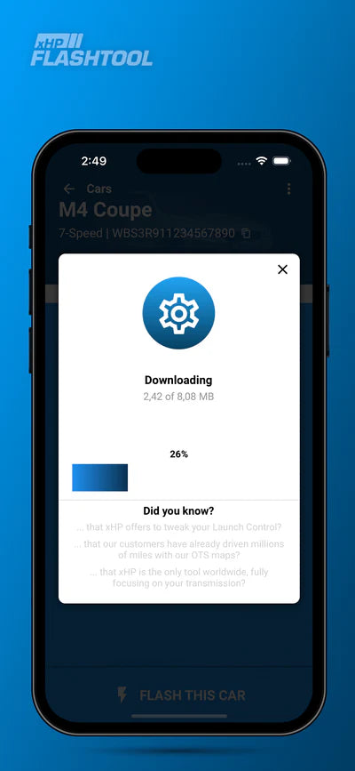 xHP - Performance Transmission Flash License/Map Package - Toyota A90 Supra