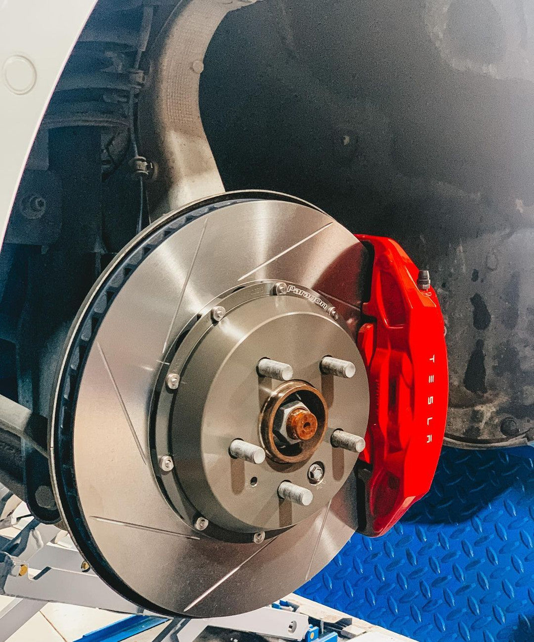 Paragon Performance - 2-Piece Front Rotors - Tesla Model 3/Model Y