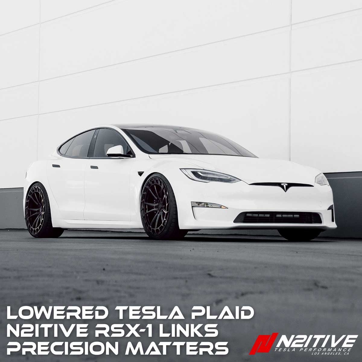 N2itive - RSX-4 Ride Height Adjustment Lowering Link Set - Tesla Model S/Model X