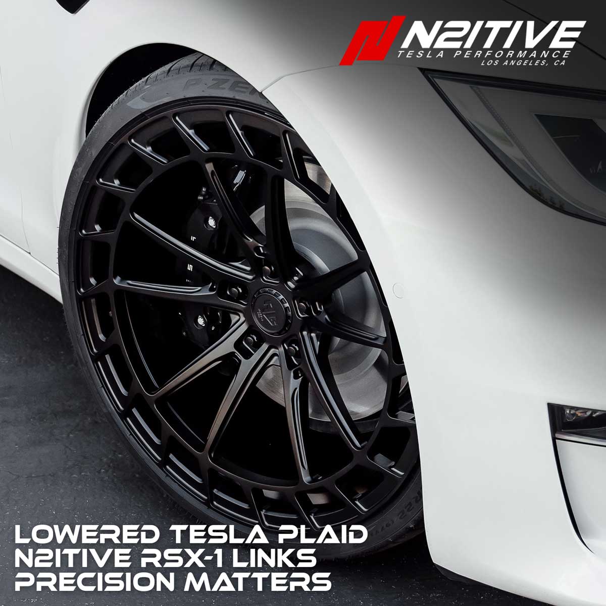 N2itive - RSX-4 Ride Height Adjustment Lowering Link Set - Tesla Model S/Model X