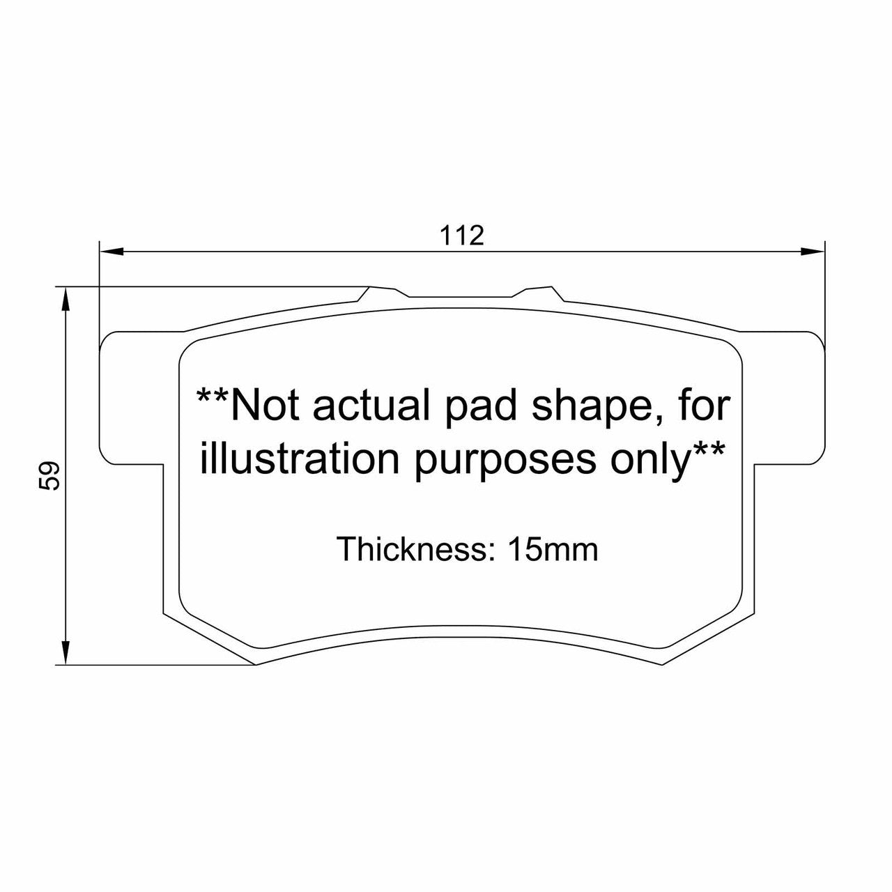 Paragon Performance - PBP16XX Front/Rear Brake Pads - Tesla Model 3/Model Y