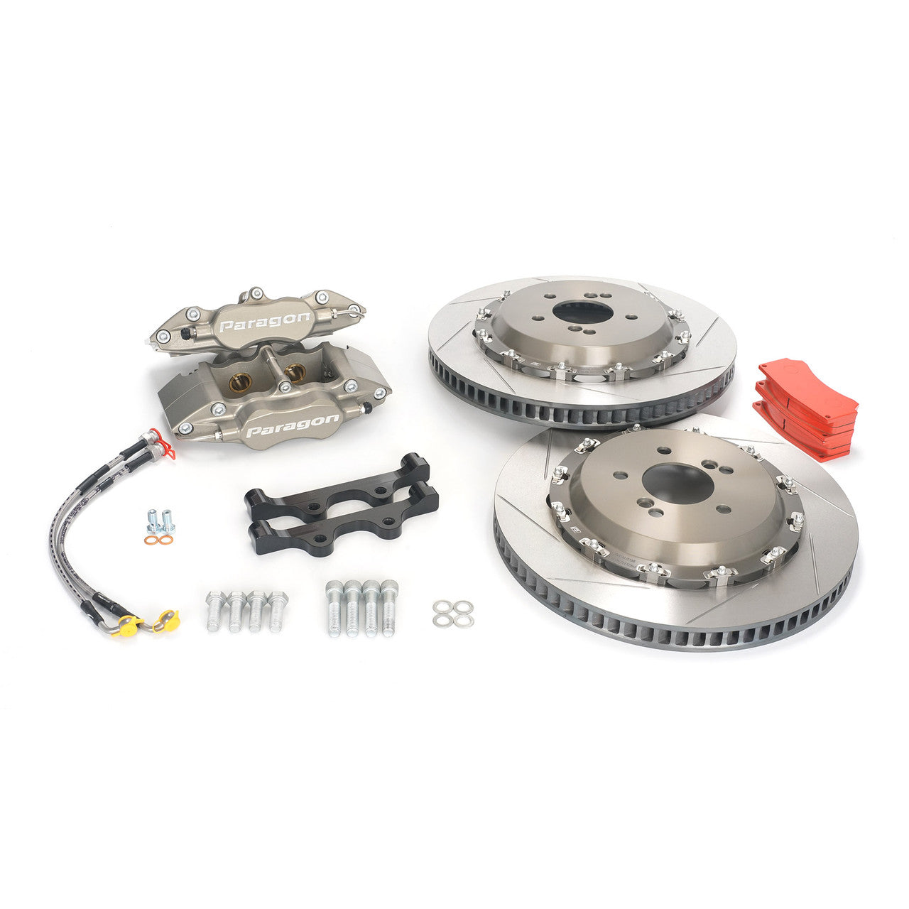Paragon Performance - PA025 4-Piston Rear Track Performance Big Brake Kit - Toyota A90 Supra