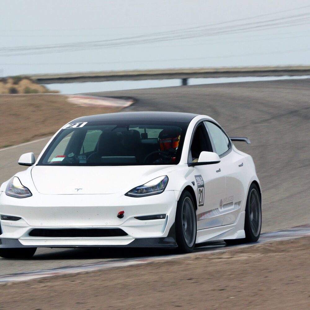 Unplugged Performance - Race Spec Coilover Set - Tesla Model 3