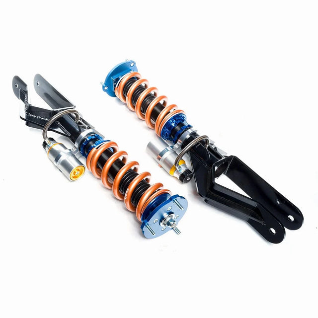 Unplugged Performance - Pro Race Coilover Set w/External Reservoir & Race Valving - Tesla Model 3