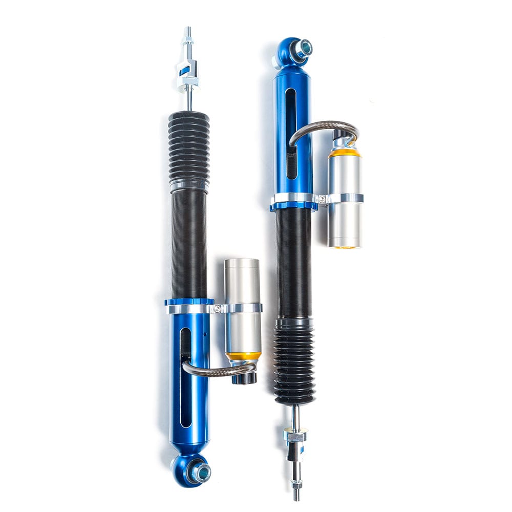 Unplugged Performance - Pro Race Coilover Set w/External Reservoir & Race Valving - Tesla Model 3