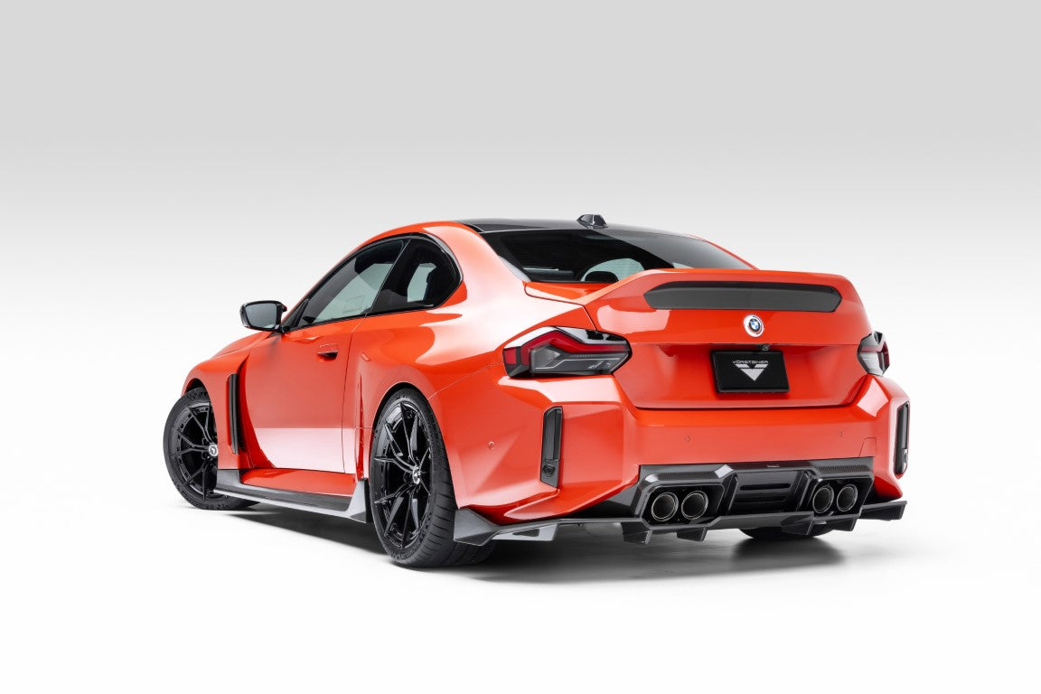 Vorsteiner - VRS Carbon Fiber Aero Vented Fender with Side Skirts - BMW G87 M2