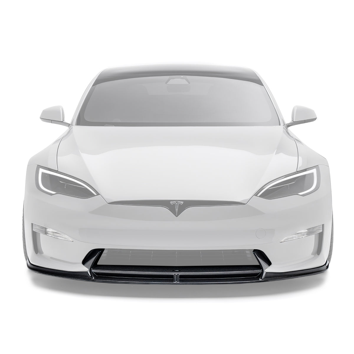 ADRO - Carbon Fiber Front Lip - Tesla Model S