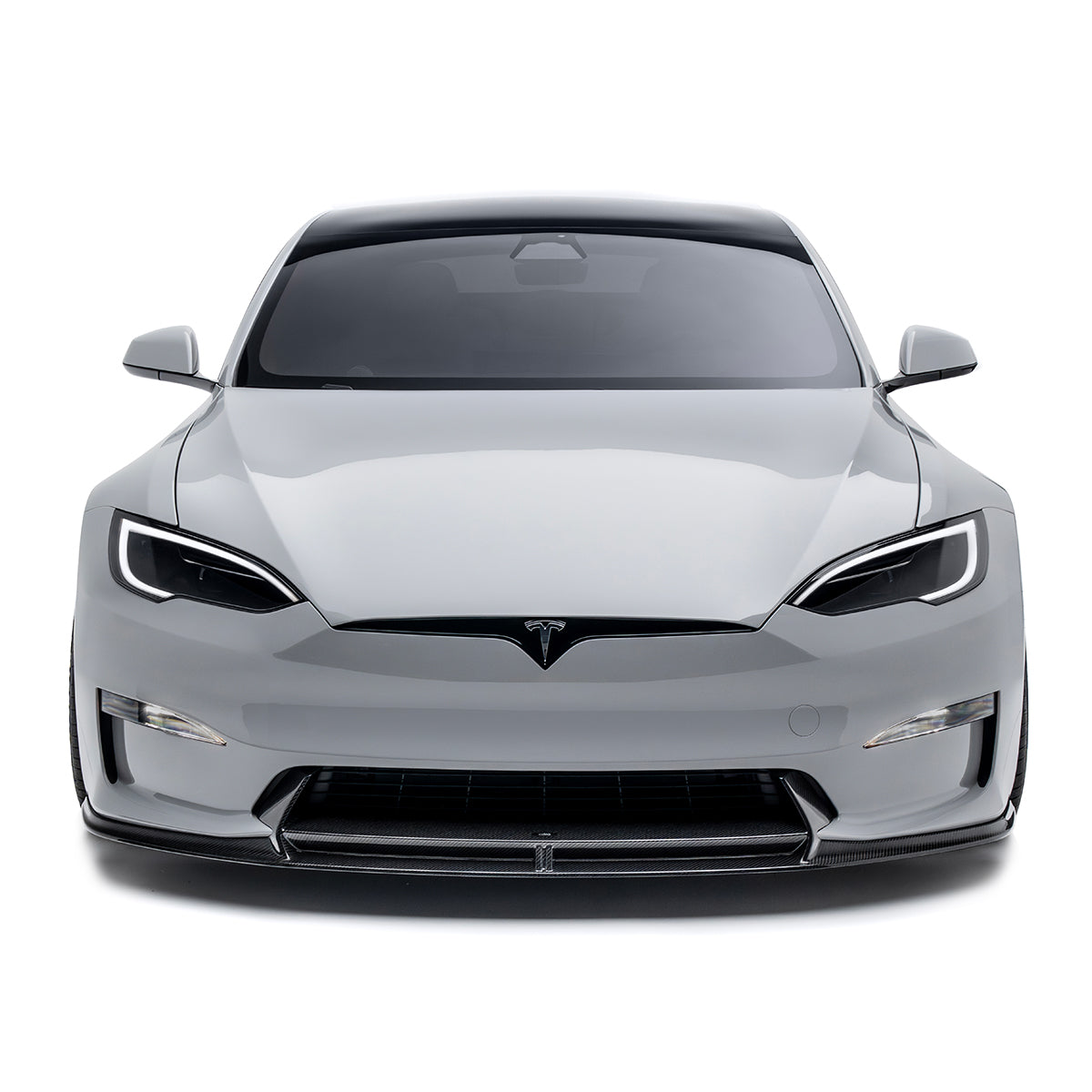 ADRO - Carbon Fiber Front Lip - Tesla Model S