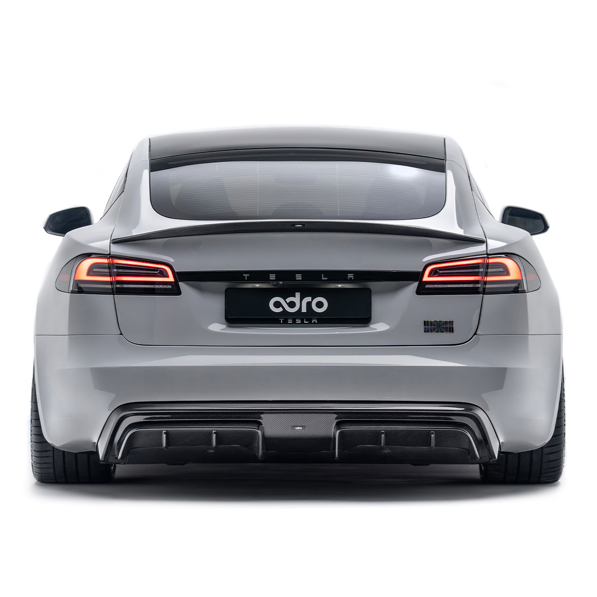 ADRO - Carbon Fiber Rear Diffuser - Tesla Model S