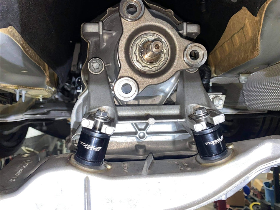 Torque Solution - Billet Transmission Mounts - Toyota A90 Supra