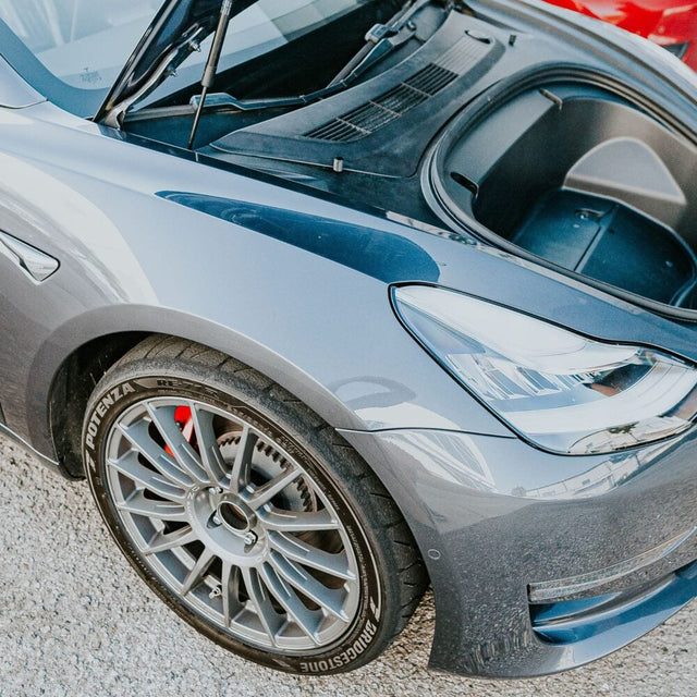 Unplugged Performance - Autocross-Spec Adjustable Shock Set - Tesla Model 3