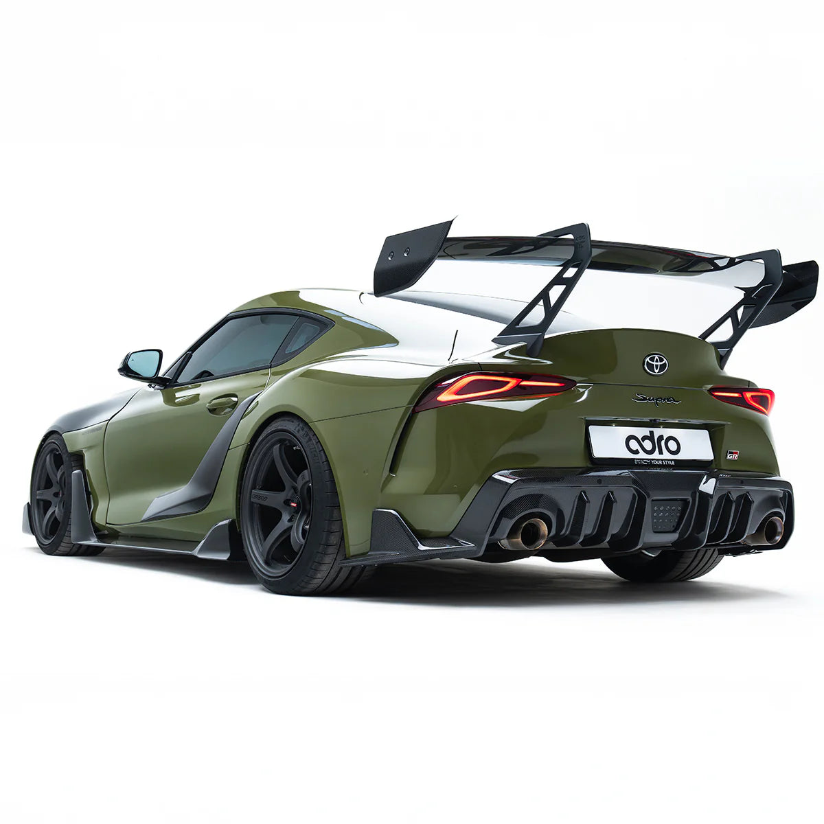 ADRO - AT-P1 Reverse Swan Neck Wing - Toyota GR Supra