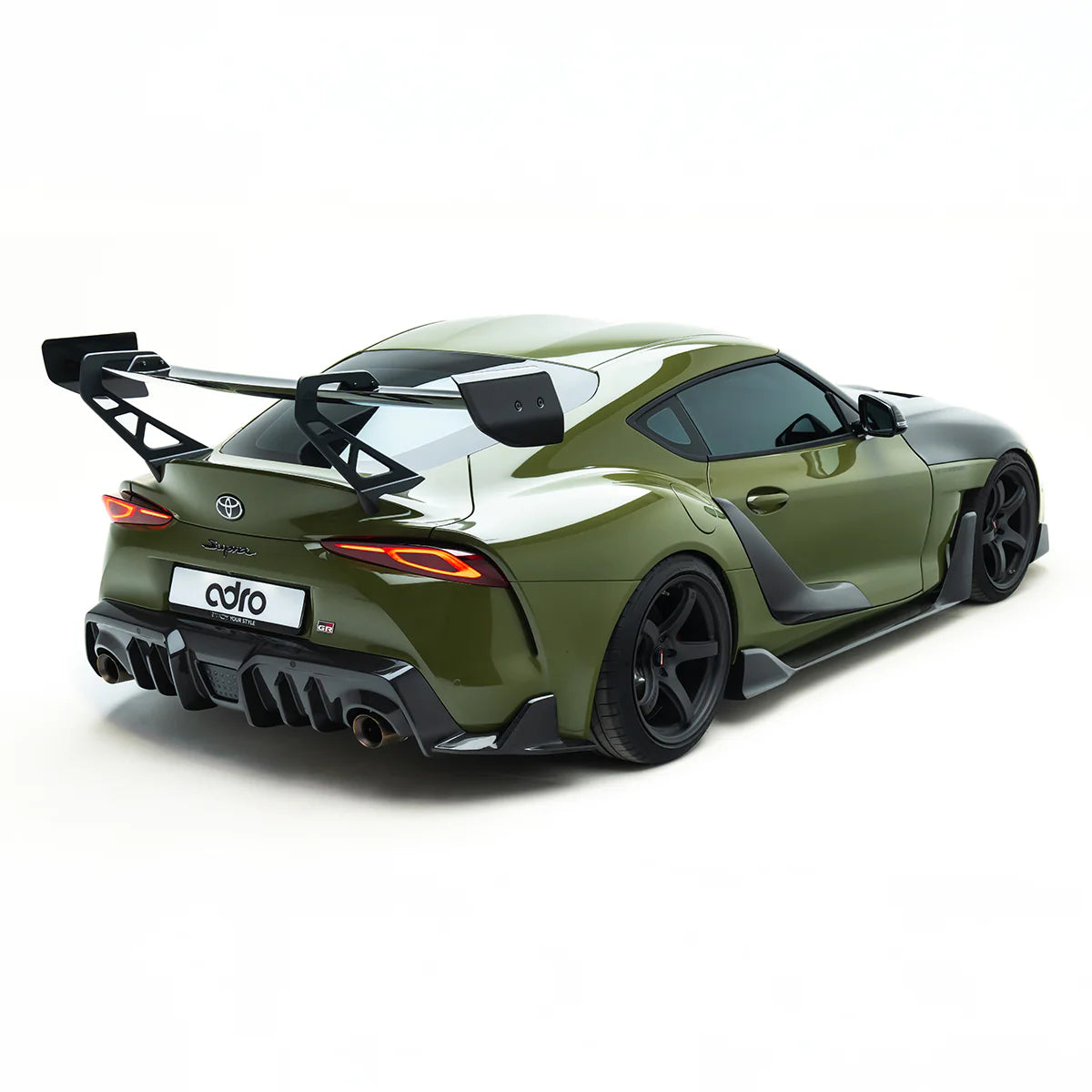 ADRO - AT-P1 Reverse Swan Neck Wing - Toyota GR Supra