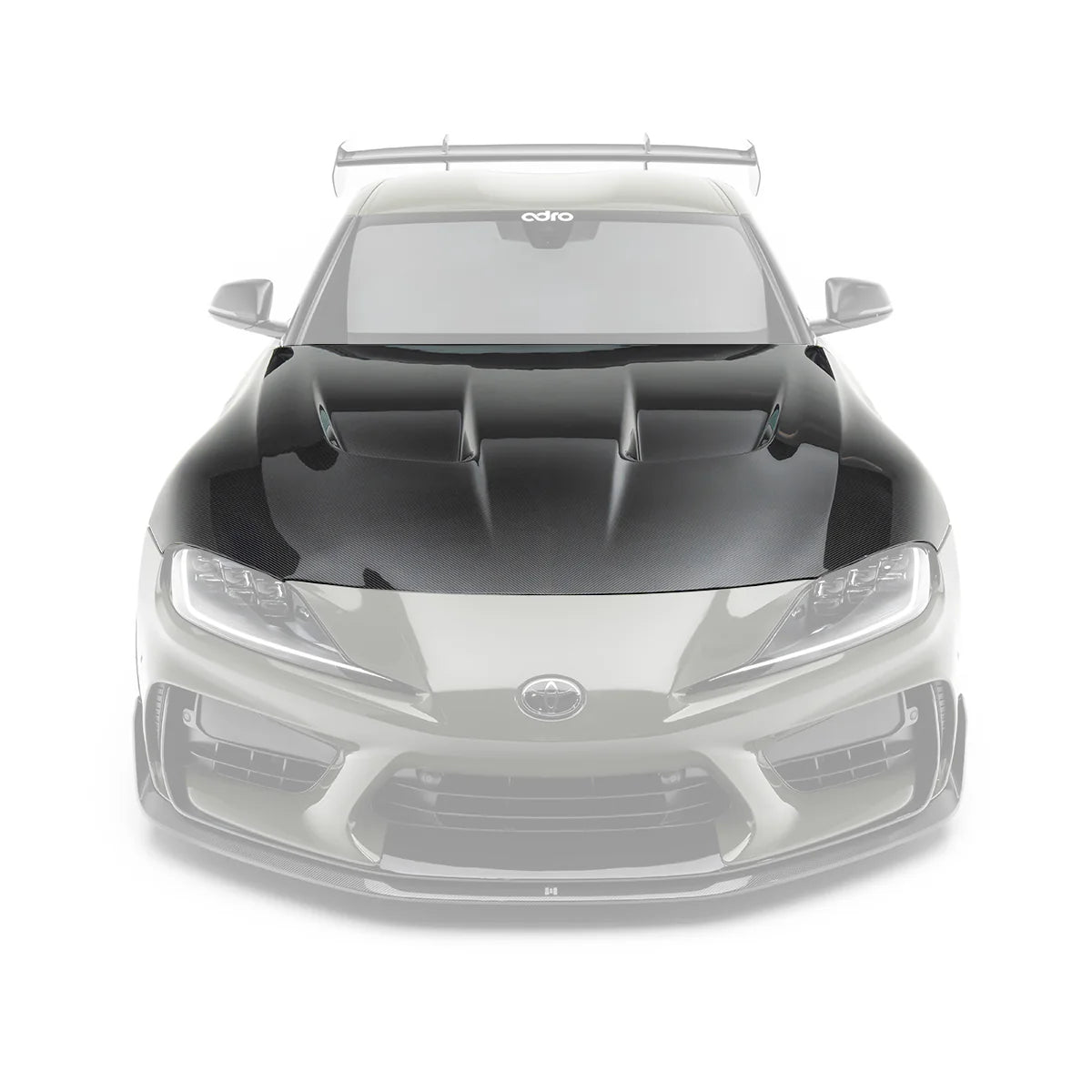 ADRO - Carbon Fiber Vented Hood - Toyota GR Supra