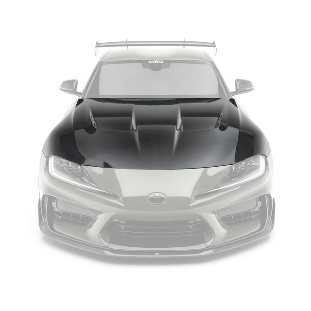 ADRO - Carbon Fiber Vented Hood - Toyota GR Supra