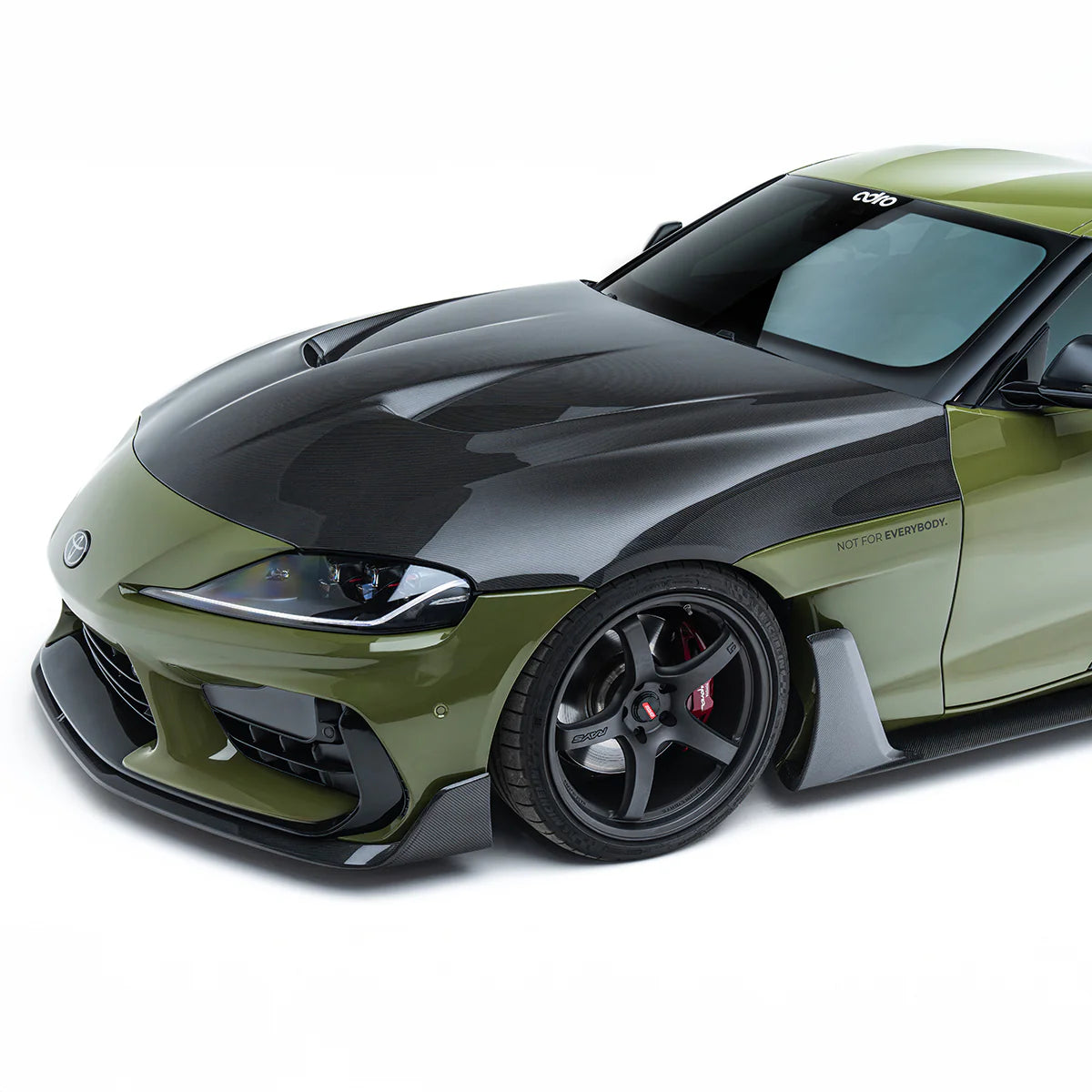 ADRO - Carbon Fiber Vented Hood - Toyota GR Supra