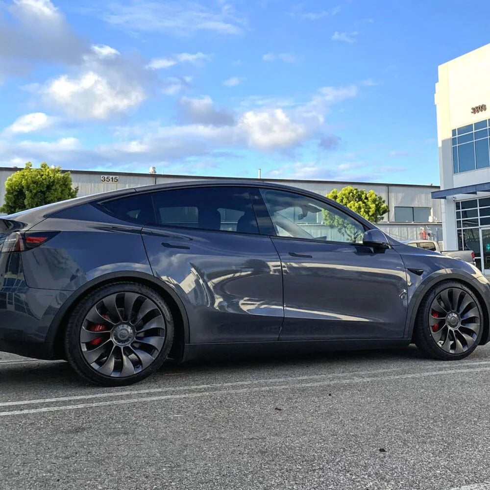 Unplugged Performance - Dual Rate Linear Lowering Spring Set - Tesla Model Y