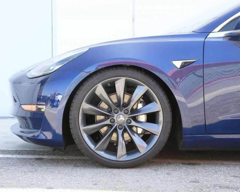 Unplugged Performance - Dual Rate Linear Lowering Spring Set - Tesla Model 3