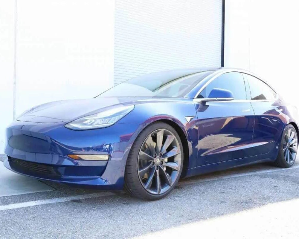 Unplugged Performance - Dual Rate Linear Lowering Spring Set - Tesla Model 3