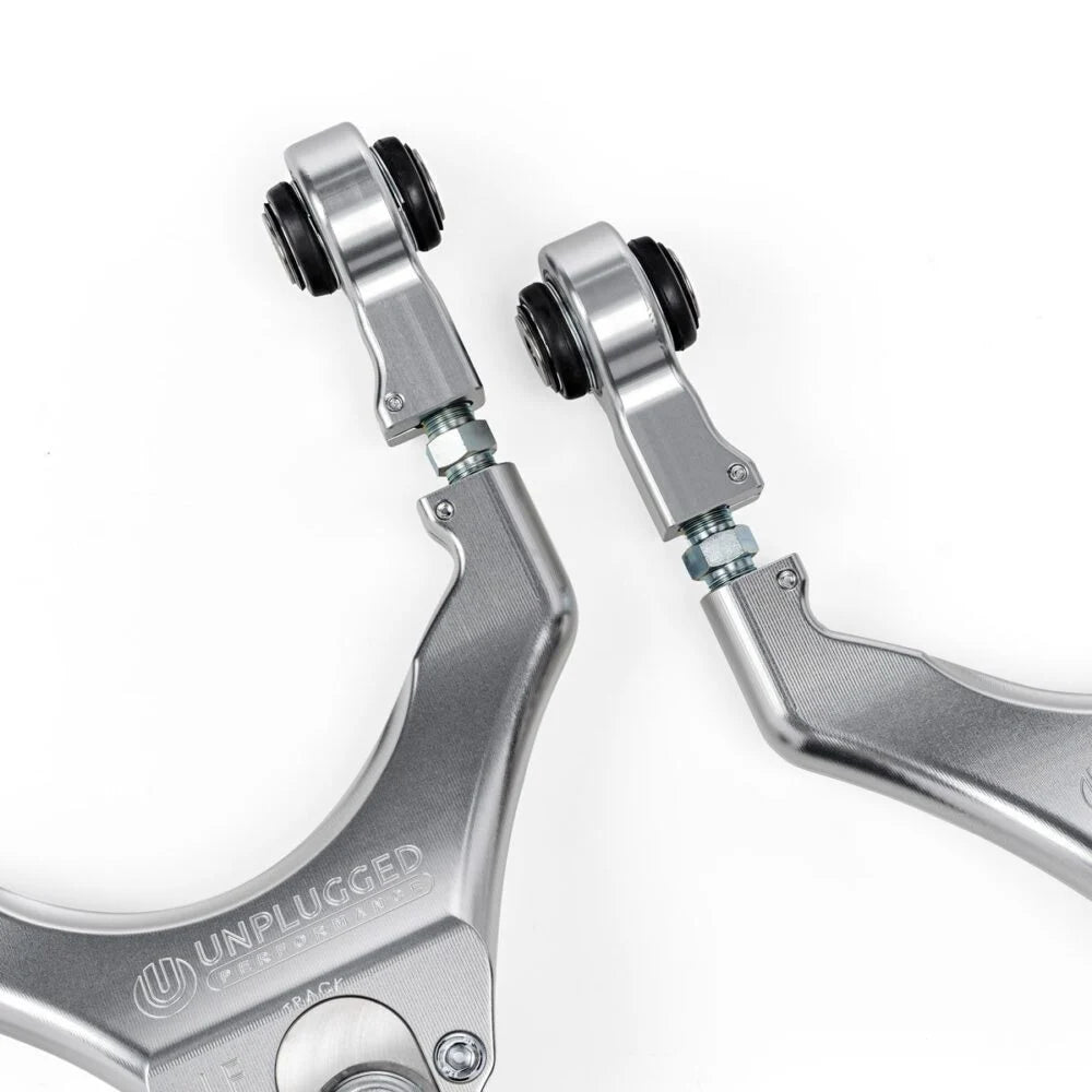 Unplugged Performance - Adjustable Front Upper Control Arms (FUCA) - Tesla Model 3/Model Y