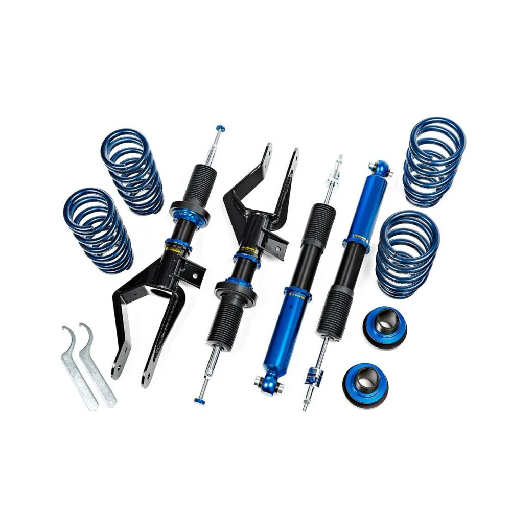 Unplugged Performance - Dirt & Snow Pro Coilover Lift Kit - Tesla Model 3