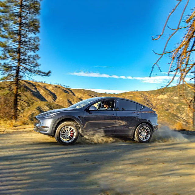 Unplugged Performance - Dirt & Snow Pro Coilover Lift Kit - Tesla Model Y