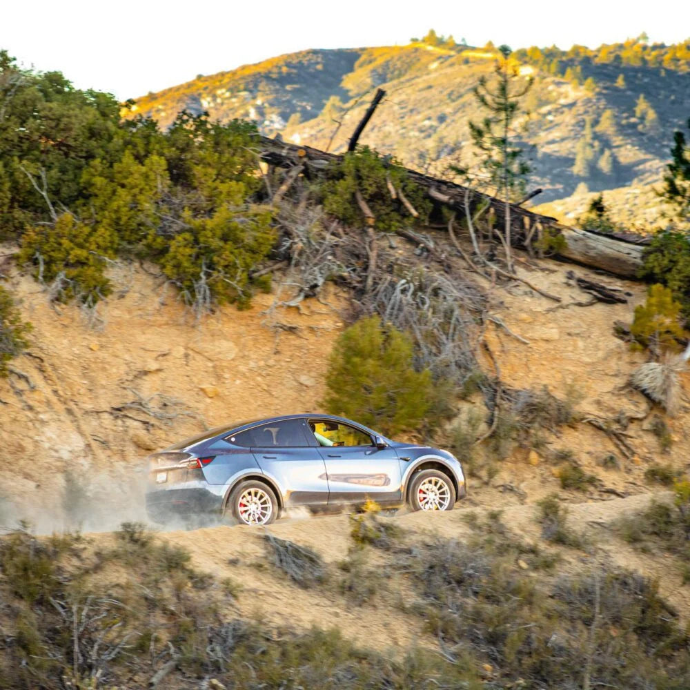 Unplugged Performance - Dirt & Snow Pro Coilover Lift Kit - Tesla Model Y