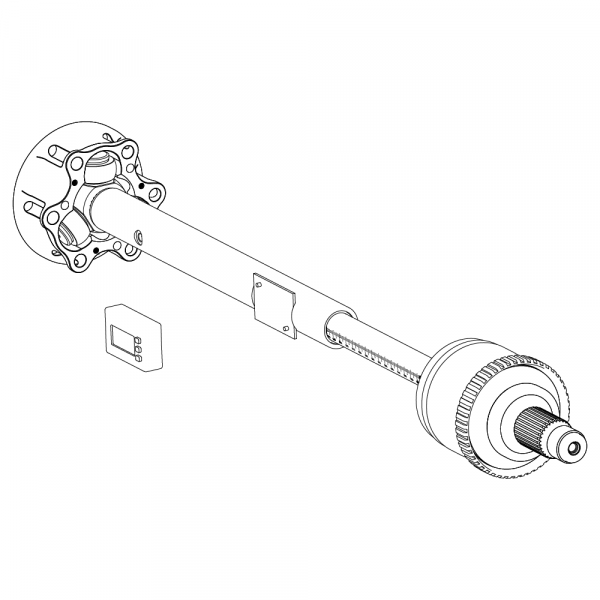 KMP - High Strength Tripod Driveshafts - BMW F8X M3/M4