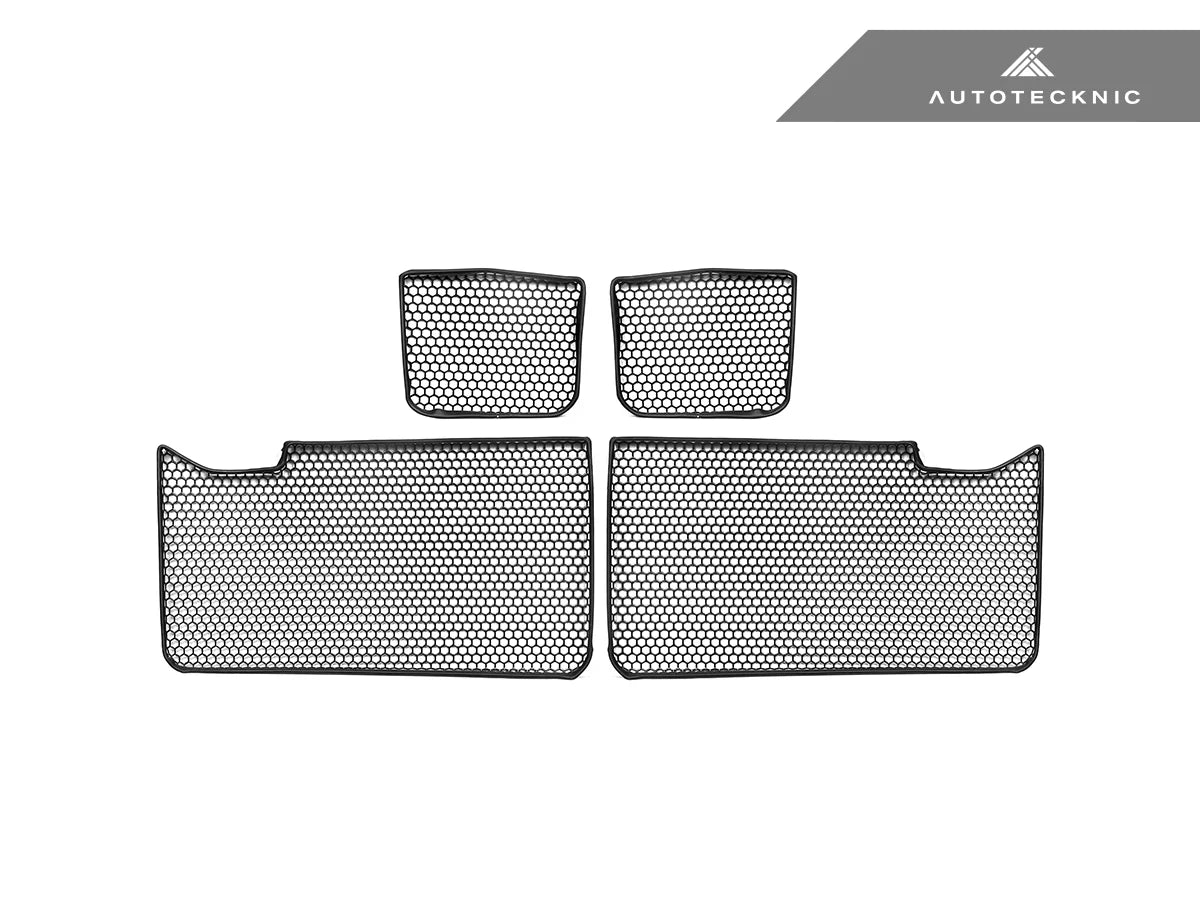 AutoTecknic - Center Bumper Honeycomb Mesh Grille Kit - BMW G90 M5