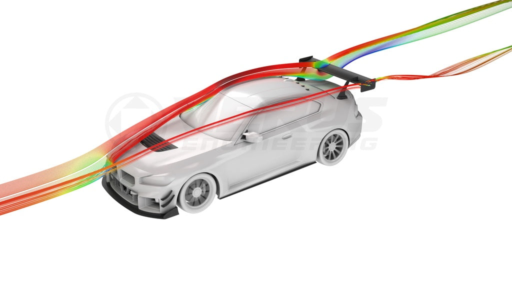 Verus Engineering - V1X Swan Neck Rear Wing - BMW G87 M2