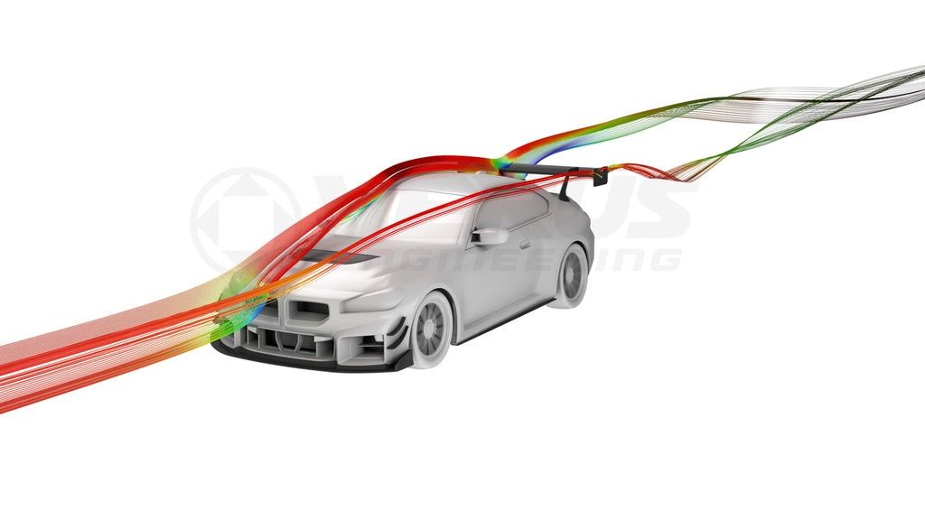Verus Engineering - V1X Swan Neck Rear Wing - BMW G87 M2