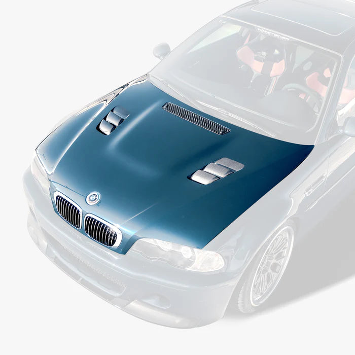 Vorsteiner - V20 Carbon Fiber Vented Hood - BMW E46 M3