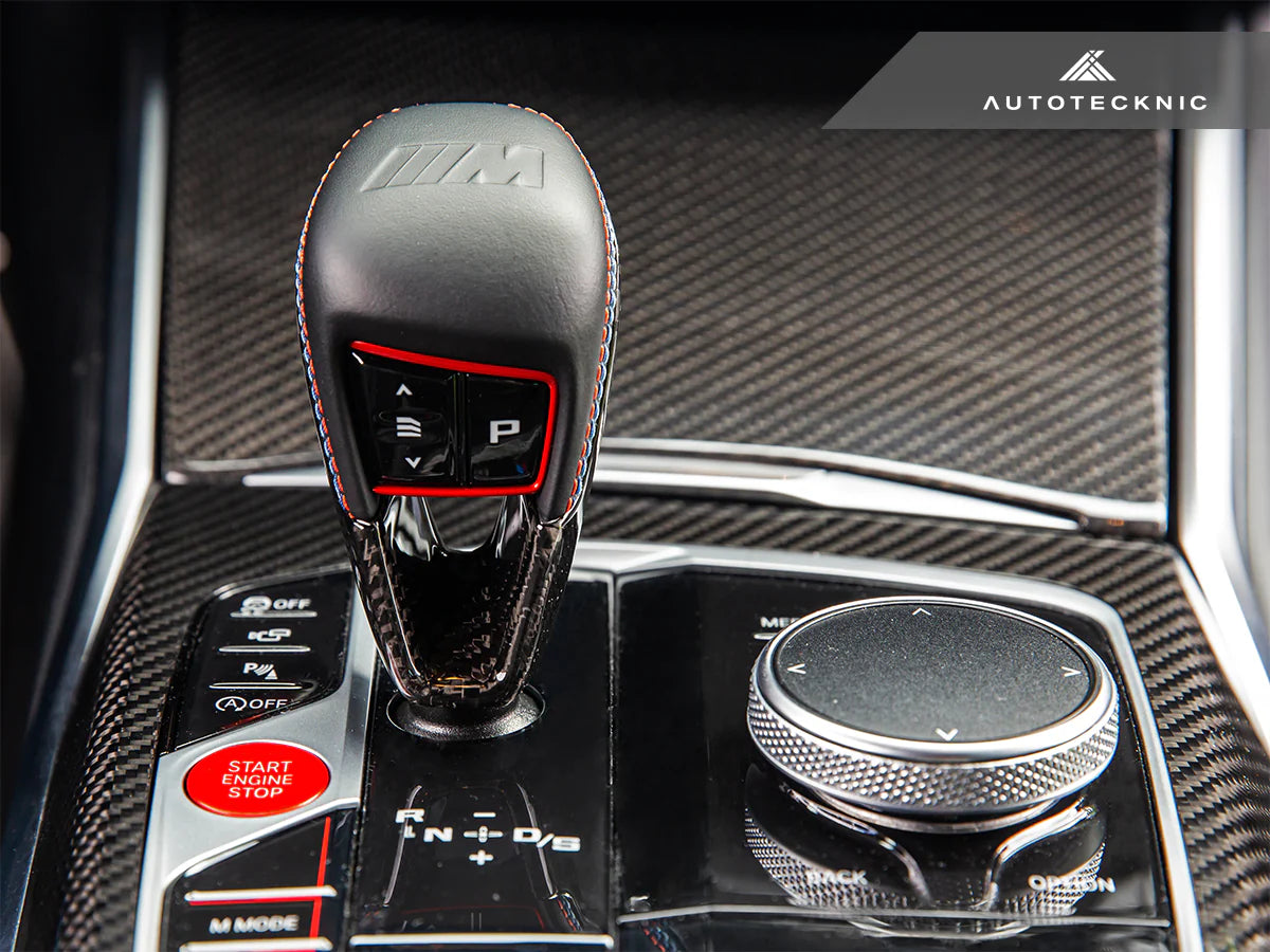 BMW M Sport Carbon Fiber Gear Selector Shift Knob Replacement