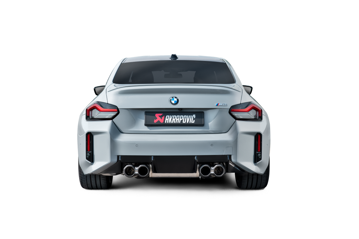 Akrapovic - Slip-On Exhaust (Titanium) - BMW G87 M2