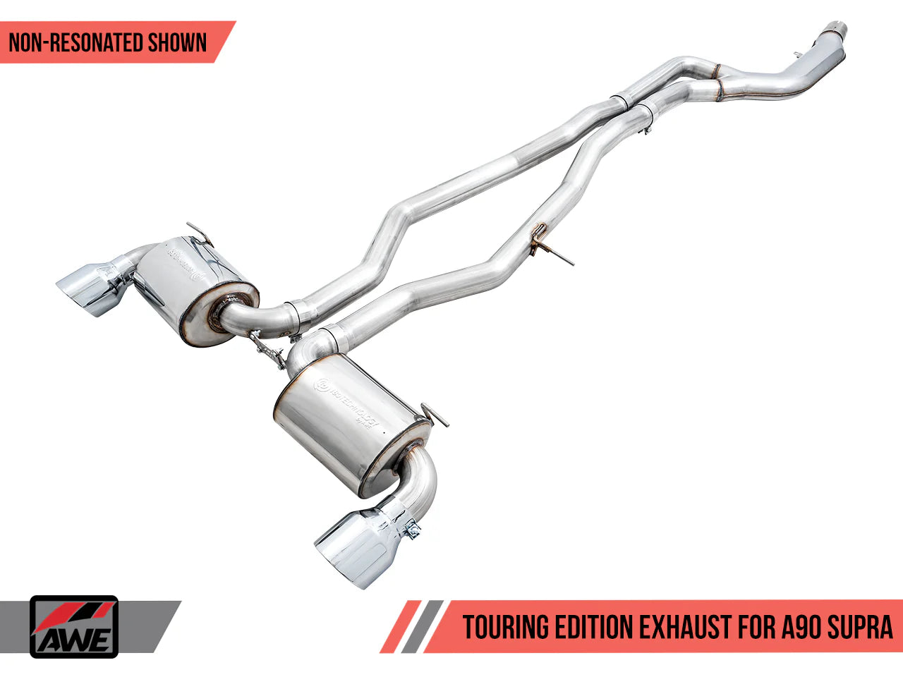 AWE Tuning -  Touring Edition Axleback Catback Exhaust - Toyota GR Supra