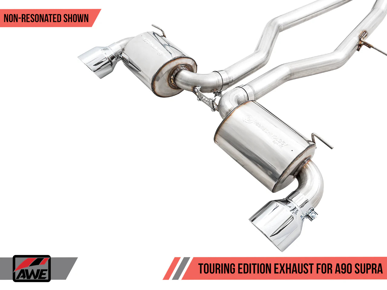 AWE Tuning -  Touring Edition Axleback Catback Exhaust - Toyota GR Supra