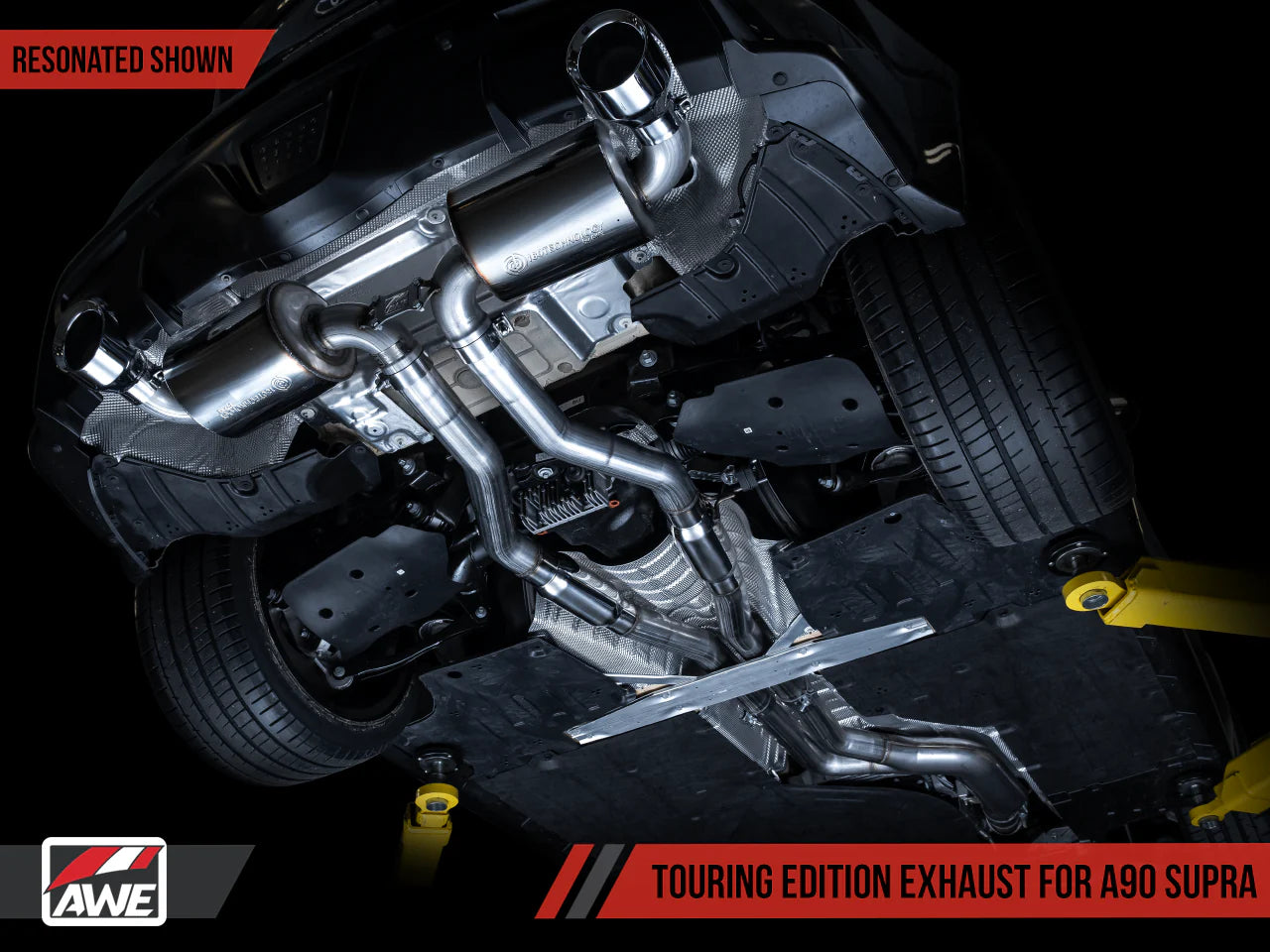 AWE Tuning -  Touring Edition Axleback Catback Exhaust - Toyota GR Supra