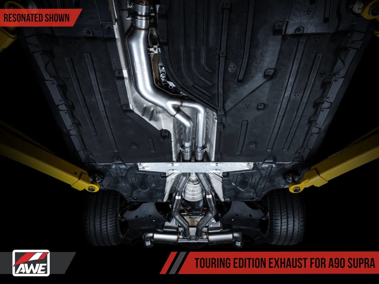 AWE Tuning -  Touring Edition Axleback Catback Exhaust - Toyota GR Supra
