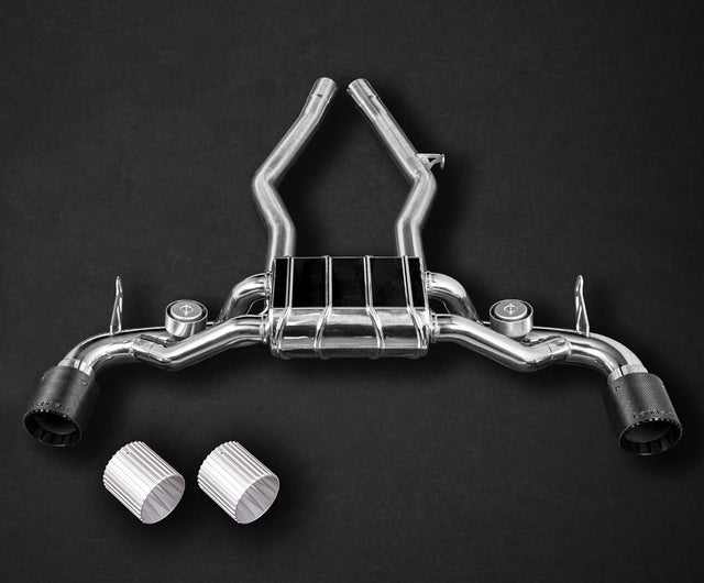 Toyota Supra (A90) - Valved Catback Exhaust with Carbon Fiber Tips (CES3) image 3