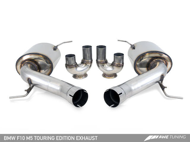 AWE Tuning - Touring Edition Axleback Catback Exhaust - BMW F10 M5