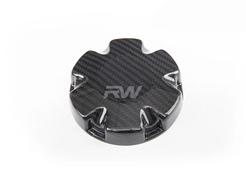 RW Carbon - Carbon Fiber Coolant Tank Cap Cover - BMW E/F/G Chassis