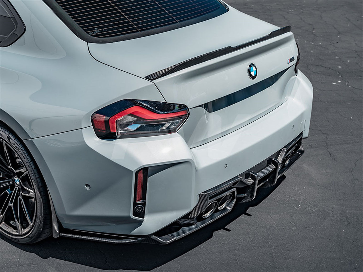 RW Carbon - DTM Carbon Fiber Rear Decklid Spoiler - BMW G87 M2