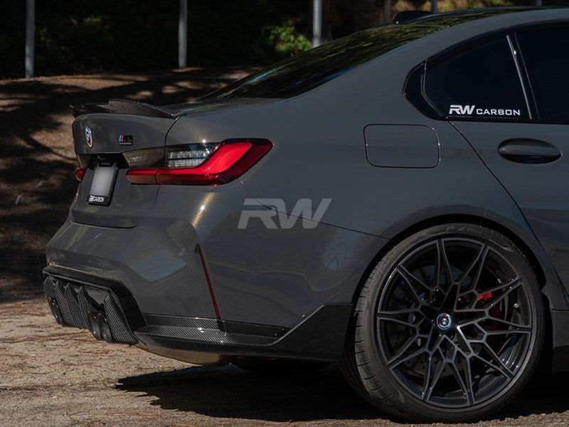 RW Carbon - Carbon Fiber Performance Diffuser Sides - BMW G80 M3