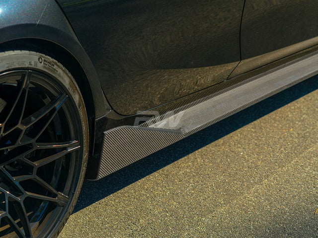 RW Carbon - Performance Carbon Fiber Side Skirt Extensions - BMW G80 M3