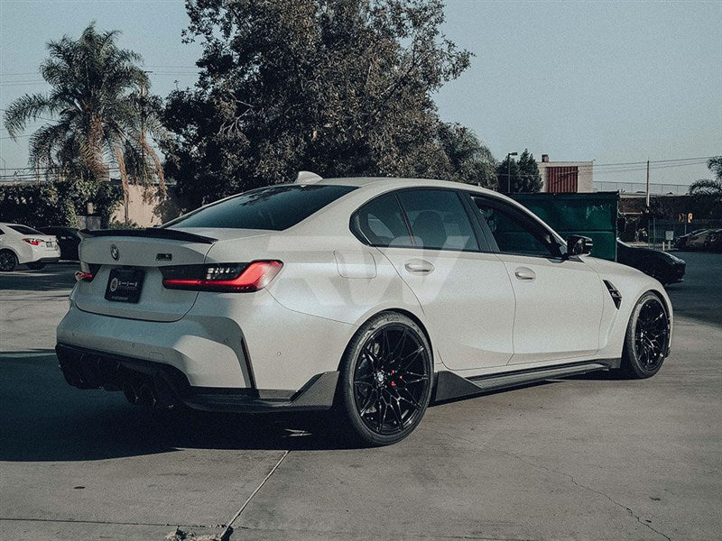 RW Carbon - Performance Carbon Fiber Side Skirt Extensions - BMW G80 M3