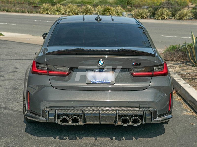 RW Carbon - Carbon Fiber Diffuser Sides - BMW G80 M3