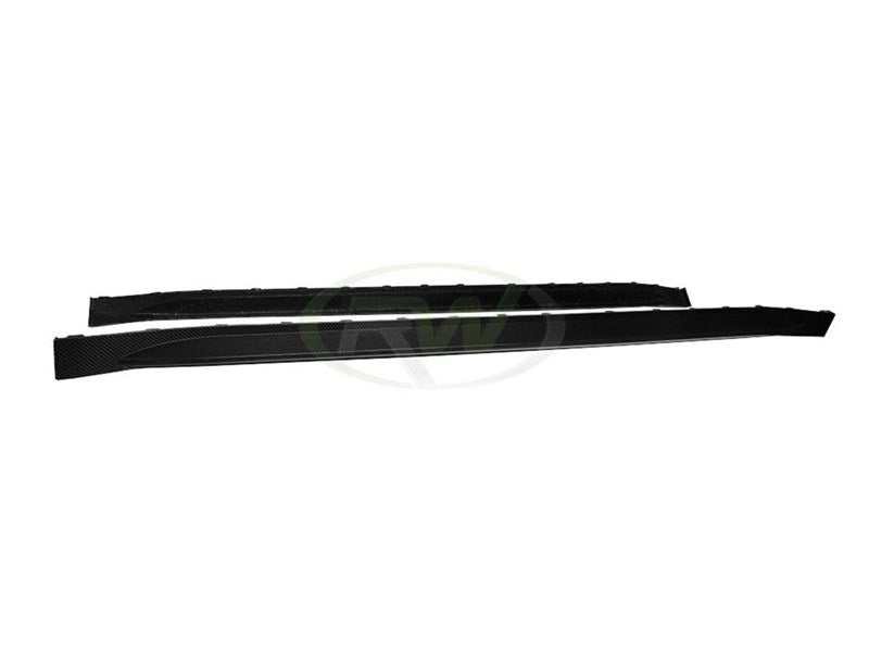 RW Carbon - Carbon Fiber Side Skirt Extensions - BMW G80 M3
